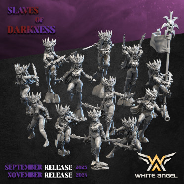 White Angel Miniatures - Slave to Darkness - Daugther of the Shadow Realm