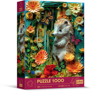 Puzzle - Hérisson - 1000 pièces