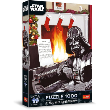 Puzzle - Star Wars: Christmas with Darth Vader - 1000 pièces