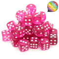Set de 36 Dés 6 Faces Translucides 0