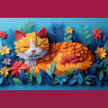 Puzzle - Chat - 160 pièces 1