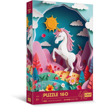Puzzle - Licorne - 160 pièces