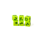 Set de 4 D6 - Clover