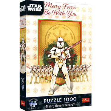 Puzzle - Patrouille de Noël des Stormtroopers - 1000 pièces