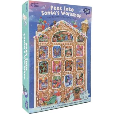 Calendrier de l'avent - 24 puzzles