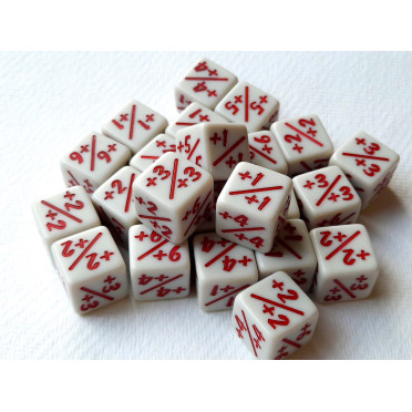 Magic The Gathering compatible Counters - Set of 8 Dice
