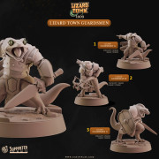Cast n Play - Ville des Lézards - Gardes