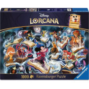 Puzzle Lorcana - Glimmers of the Realm: Acier - 1000 pièces