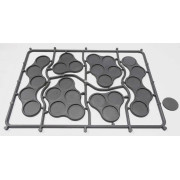 Plastic Bases Set 10 - Skirmish Movement Trays for 20mm Round Bases