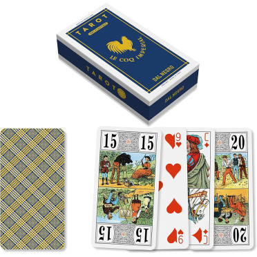 Jeu de Tarot "Le Coq Impérial" Plastique
