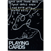 Cartes à jouer Theory11 - Shantell Martin Black