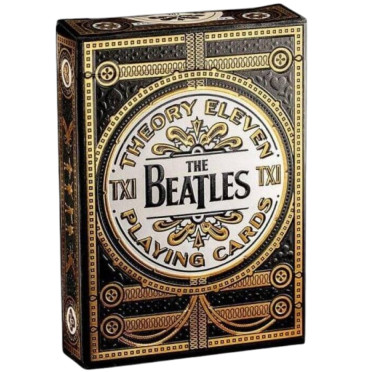 Cartes à jouer Theory11 - The Beatles - Black Edition