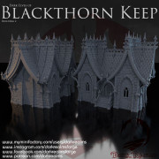 Dark realms - Blackthorn Keep - Dark Kin Elf Building 2