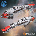 Dropfleet Commander - Resistance Battleship 2