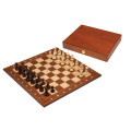 Set d'échecs de Tournoi, case 50 mm, aveс cassette en bois pour pièces d'échecs 0