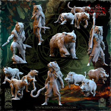 The Beholder Miniatures - Sylvains - Beast Masters
