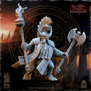 The Beholder Miniatures - Nains - Prêtre des Runes