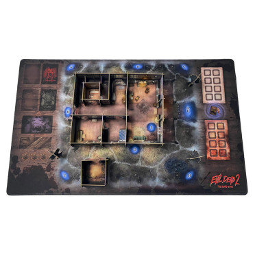 Evil Dead 2: The Board Game - Extended Neoprene Playmat