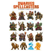 Skinny Minis - Dwarves Spellcasters