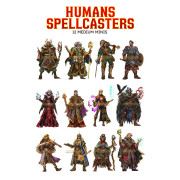 Skinny Minis - Human Spellcasters