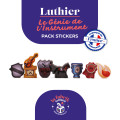 Pack de stickers compatible avec Luthier 0