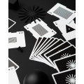 Cartes à jouer Art of Play - Eames "Starburst": Black 1