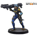 Infinity - O-12 Paint Set + 1 Kappa Missile Launcher Exclusive Miniature 2