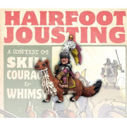 Hairfoot Jousting - Hairfoot Jouster riding a Giant Weasel