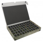 Rangement Safe & Sound - Boîte pour 55 Figurines (Socles 25mm)