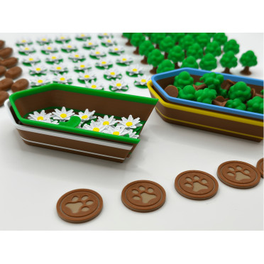 Magnetic Waterfall and resources Upgrade kit compatible with Life of the Amazonia