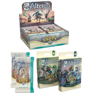 Bundle Seeds of Unity: 1 Display, 2 Decks de Démarrage et 1 Booster Collector