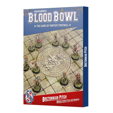 Blood Bowl : Bretonniens Team Pitch & Dugouts