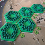 Tuiles Forêt 3D compatibles avec Terraforming Mars