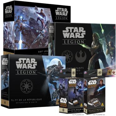 Pack Star Wars: Légion - Battleforce Galactic Republic