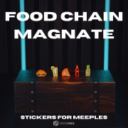 Autocollants compatibles avec Food Chain Magnate