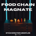 Autocollants compatibles avec Food Chain Magnate 0