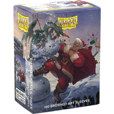 100 Dragon Shield - Brushed Art - Christmas 2025