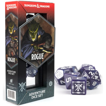 Dungeons & Dragons Adventure Dice - Rogue: Purple