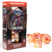 Dungeons & Dragons Adventure Dice - Sorcerer: Orange
