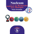 Nucleum : Institut de Recherche sur l'énergie - Pack de Stickers 0