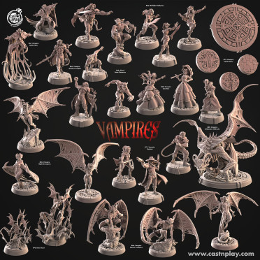 Cast n Play - Vampires - Set Complet