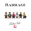 Barrage and its expansions sticker set 0