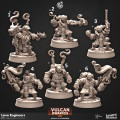 Cast n Play - Nains Volcaniques - Ingénieurs de Lave 0