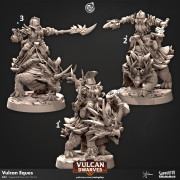 Cast n Play - Nains Volcaniques - Eques Volcaniques