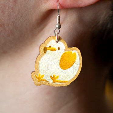 62 Soleils d'Eté - Boucles d'Oreilles