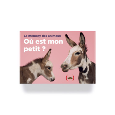 Où est mon petit ? Le memory des animaux