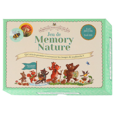 Promenons-nous dans les bois - Jeu de memory nature