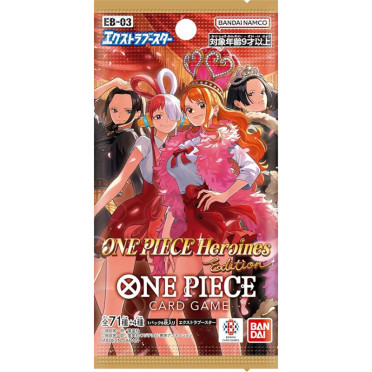 One Piece Trading Card Game - EB03 Heroines Edition - Japanese Booster