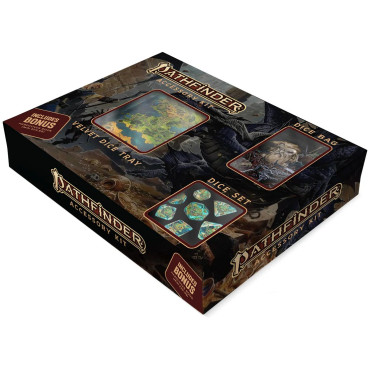 Pathfinder - Bundle (Dice Set, Dice Bag, & Dice Tray)