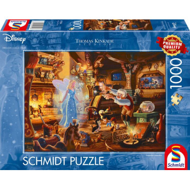 Puzzle - Geppetto’s Pinocchio - 1000 pièces